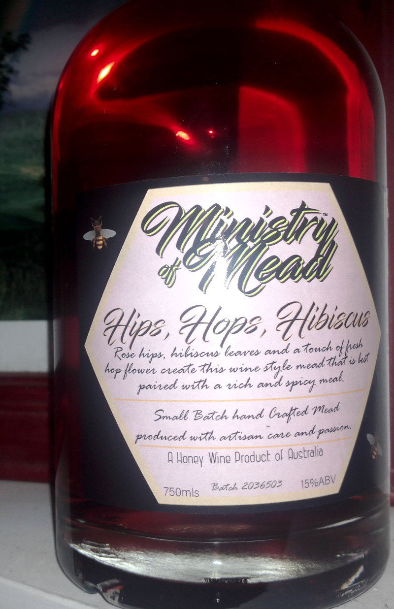 Hips Hops and Hibiscus Mead