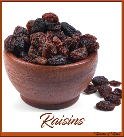 Raisins in Mead